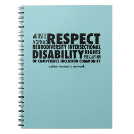 GRANNE Wort-Wolken-Notizbuch Notizblock