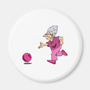 Grannies Bowling Liga Magnet