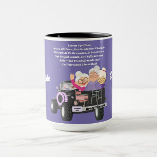 Grannies Ride Two Tone Coffee Tasse