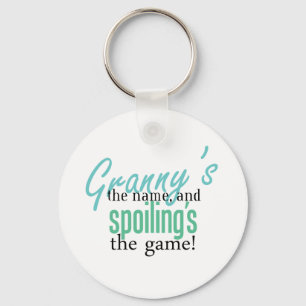 Granny' s der Name und Spoiling' s das Schlüsselanhänger