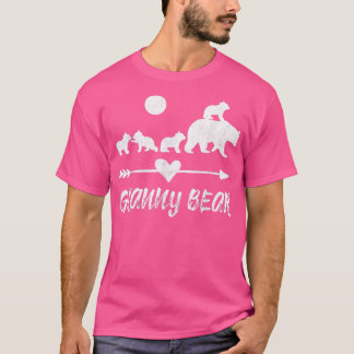 Granny Bearwith Vier Niedlich Bären Cubs Geschenk T-Shirt