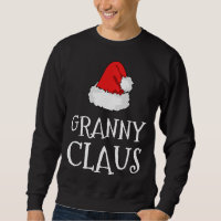 Granny Claus Christmas Hat Family Group Matching P