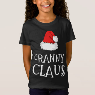 Granny Claus Christmas Hat Family Group Matching P T-Shirt