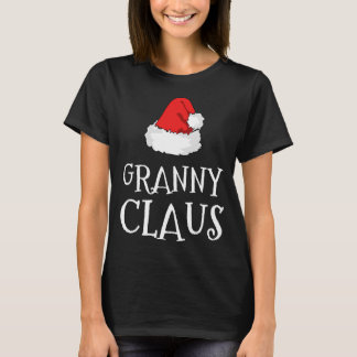 Granny Claus Christmas Hat Family Group Matching P T-Shirt