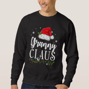Granny Claus Christmas Pajama Familie Matching Xma Sweatshirt