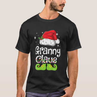 Granny Claus, Familie Matching Granny Claus Pajama T-Shirt