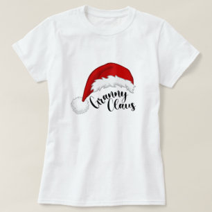 Granny Claus Weihnachts Weihnachtsmann T - Shirt