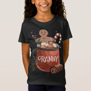 Granny Cocoa Tasse Lebkuchen Weihnachten Weihnacht T-Shirt
