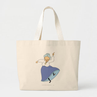 Granny Dancing - Farbe Jumbo Stoffbeutel