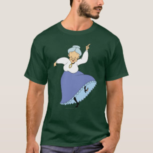 Granny Dancing - Farbe T-Shirt