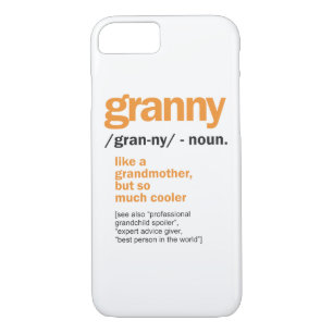 Granny Definition Großartiges Geschenk Case-Mate iPhone Hülle