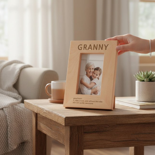 Granny Definition Laser Etted Picture Frame Geätzte Rahmen (Von Creator hochgeladen)