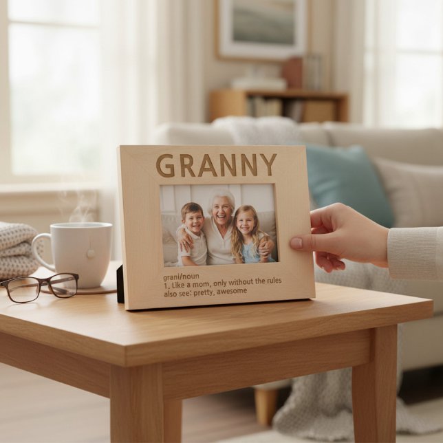 Granny Definition Laser Etted Picture Frame Geätzte Rahmen (Von Creator hochgeladen)