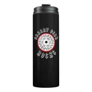 Granny Gear Rocks Cycling Thermosbecher