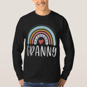 Granny Geschenke für Oma Familie Regenbogen Graphi T-Shirt
