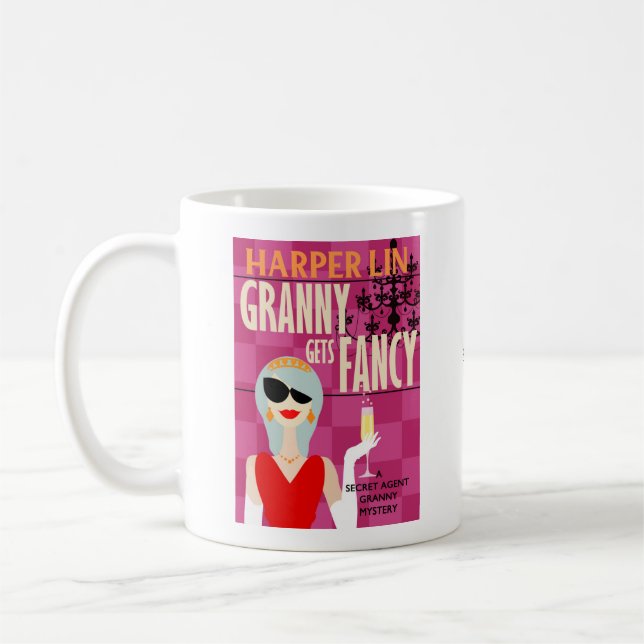 Granny Gets Extravagant von Harper Lin Book Cover  Kaffeetasse (Links)