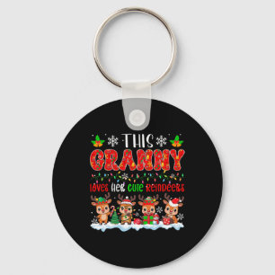 Granny Lieben Ihre Niedlichen Renditen Xmas Gruppe Schlüsselanhänger