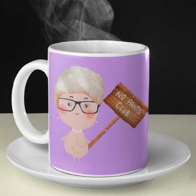 Granny Pants Funny Kaffeetasse (Von Creator hochgeladen)
