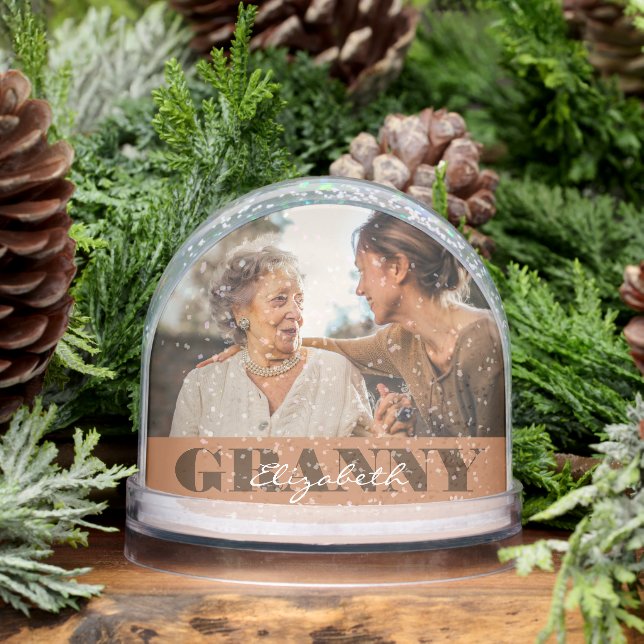 Granny Photo Keepsake  Schneekugeln (Winter)