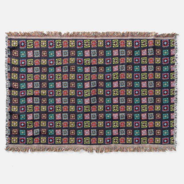 Granny Quadares Decke (Vorderseite)
