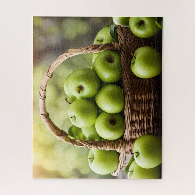 Granny Smith Äpfel Puzzle (Vertikal)