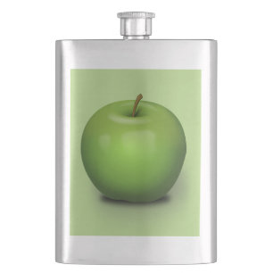 Granny Smith Apple Flachmann
