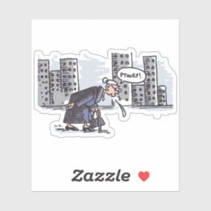 Granny Spitzen! Konturaufkleber Aufkleber