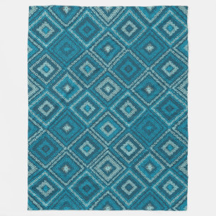 Granny Squares Fleece Blanket