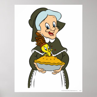 Granny und TWEETY™ Pie Poster