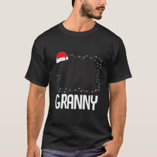 Granny Weihnachtsmannmütze Weihnachtsbär-Matchfami T-Shirt