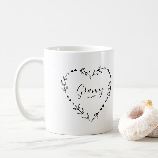 Granny Year Est. Kaffeetasse (Mit Donut)