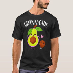 Grannycado Fun Granny Grandma Avocado Pregnancy An T-Shirt
