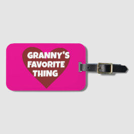 GRANNY'S FAVORITE THING  GEPÄCKANHÄNGER