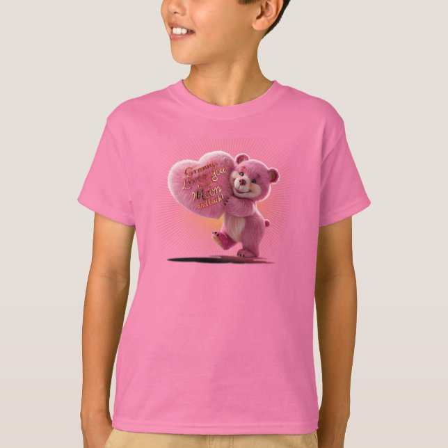 Granny's Heartfelt Liebe T-Shirt (Vorderseite)