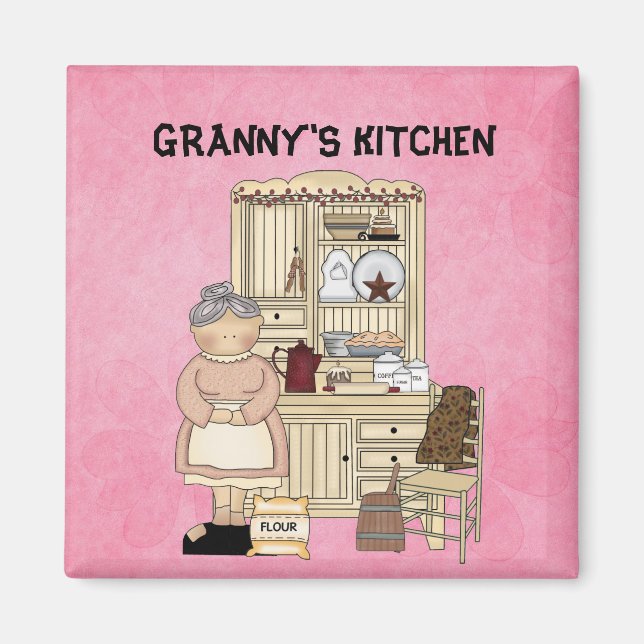 GRANNY'S KITCHEN MAGNET (Vorne)