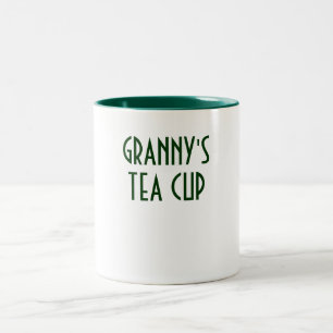 GRANNY'S, TEA CUP ZWEIFARBIGE TASSE