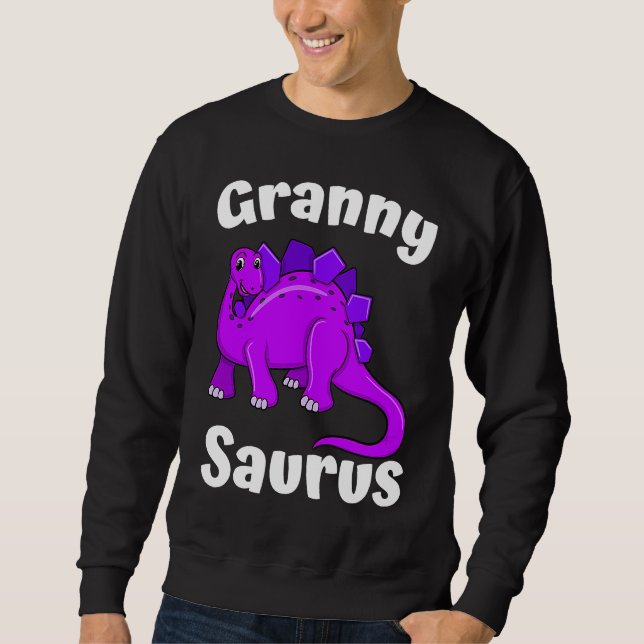 Grannysaurus Granny Dinosaur  Dino Mother's Day Sweatshirt (Vorderseite)