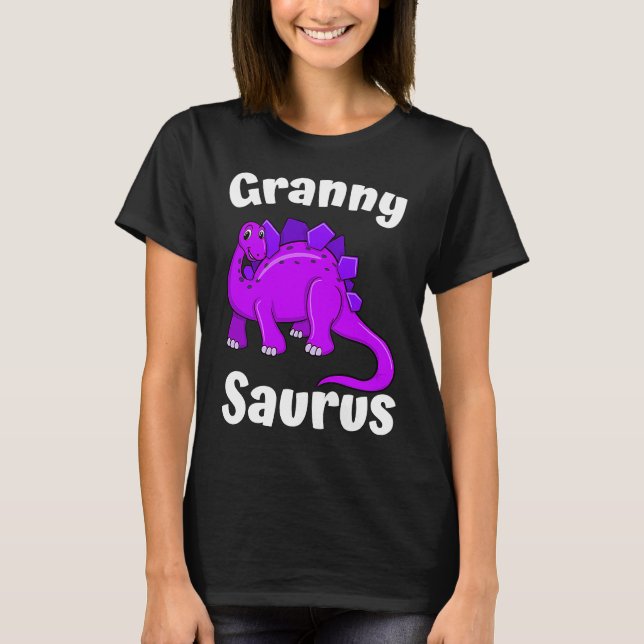 Grannysaurus Granny Dinosaur  Dino Mother's Day T-Shirt (Vorderseite)