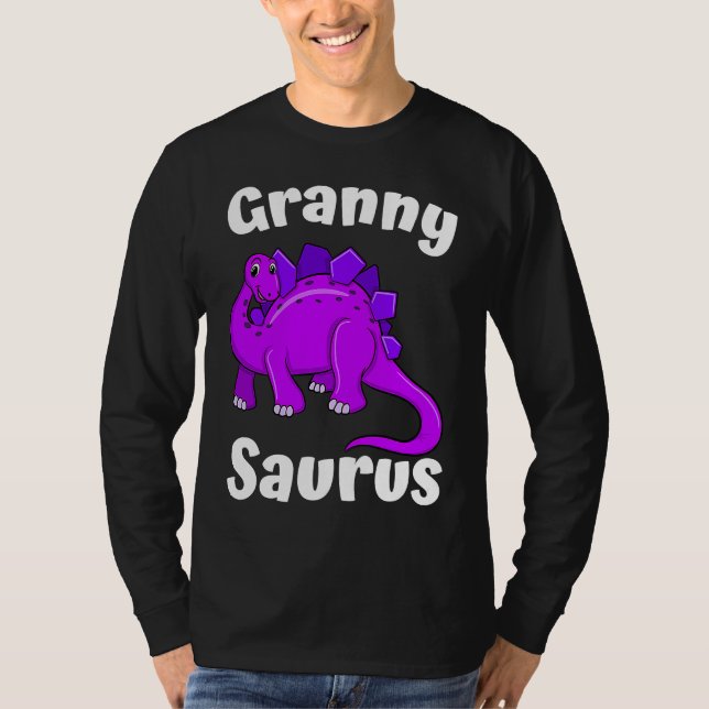 Grannysaurus Granny Dinosaur  Dino Mother's Day T-Shirt (Vorderseite)