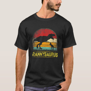 Grannysaurus T Rex Dinosaur Granny Saurus Familie T-Shirt