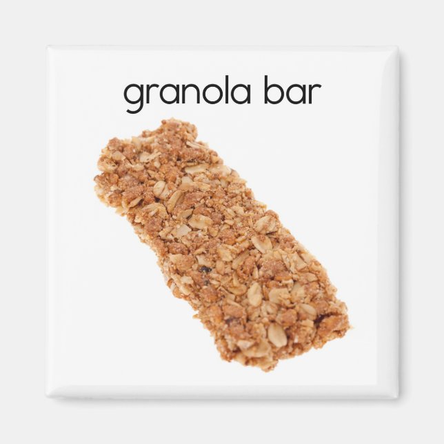 Granola Bar Kühlschrank Magnet (Vorne)
