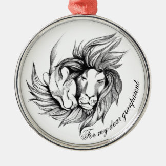 Granparent in Liebe Keramik Ornament