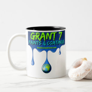 Grant 7 Logo DOUBLE LOGO Kaffee Tasse