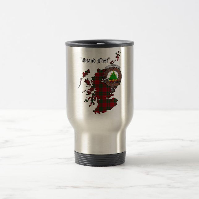 Grant Clan Abzeichen Travel Mug Reisebecher (Mittel)