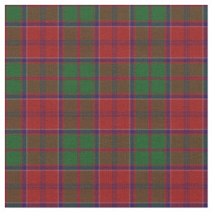 Grant Clan Tartan Kariert Stoff