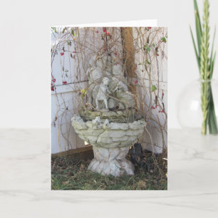 "Grant House Fountain" Get Well Card Karte