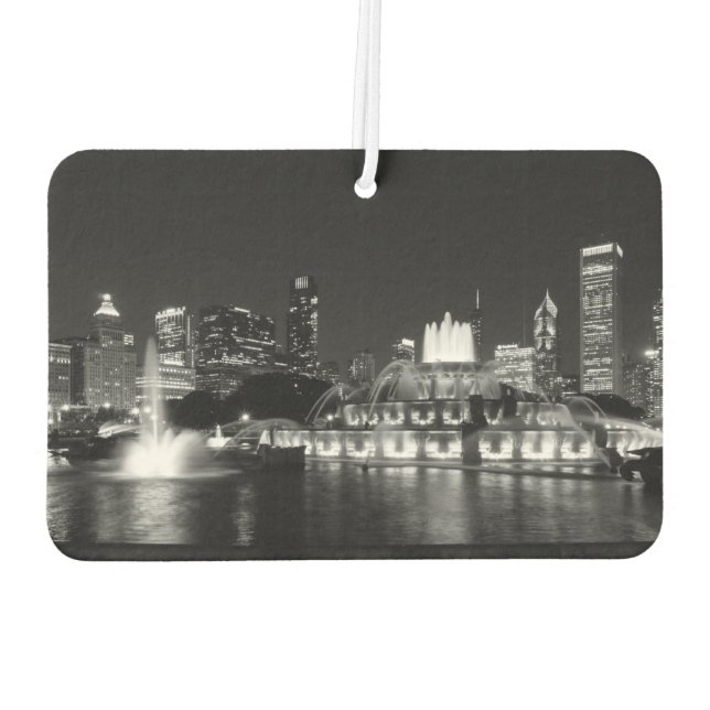 Grant Park Chicago Grayscale Autolufterfrischer (Rückseite)