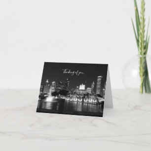 Grant Park Chicago Grayscale Denken Sie über Ihre  Karte