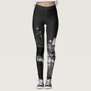 Grant Park Chicago Grayscale Leggings