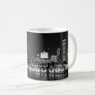 Grant Park Chicago Grayscale Tasse